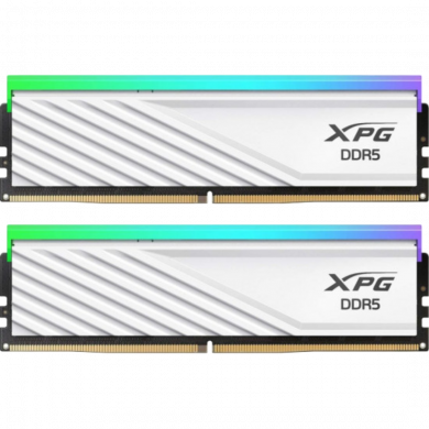 ذاكرة XPG Lancer Blade DDR5 16GB (2×8GB) 5600MHz أبيض | ذاكرة DDR5